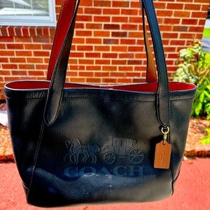 Black authentic Coach purse